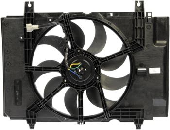 2009 Nissan Cube Engine Cooling Fan Assembly Dorman 621495 image 4 of 4