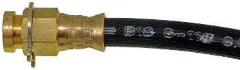 1973 Chrysler Newport Brake Hydraulic Hose Rear Left Dorman H36651 image 3 of 3