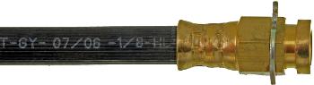 1973 Chrysler Newport Brake Hydraulic Hose Front Left Dorman H79380 image 1 of 3