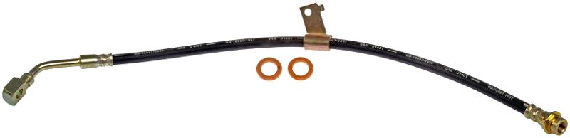 1984 Pontiac Fiero Brake Hydraulic Hose Front Left Dorman H38344 image 1 of 3