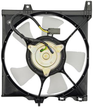 1992 Nissan NX Engine Cooling Fan Assembly Dorman 620406 image 3 of 4