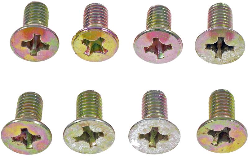 1995 Mazda 323 Disc Brake Rotor Set Screw Rear Left Dorman 13823 image 2 of 3