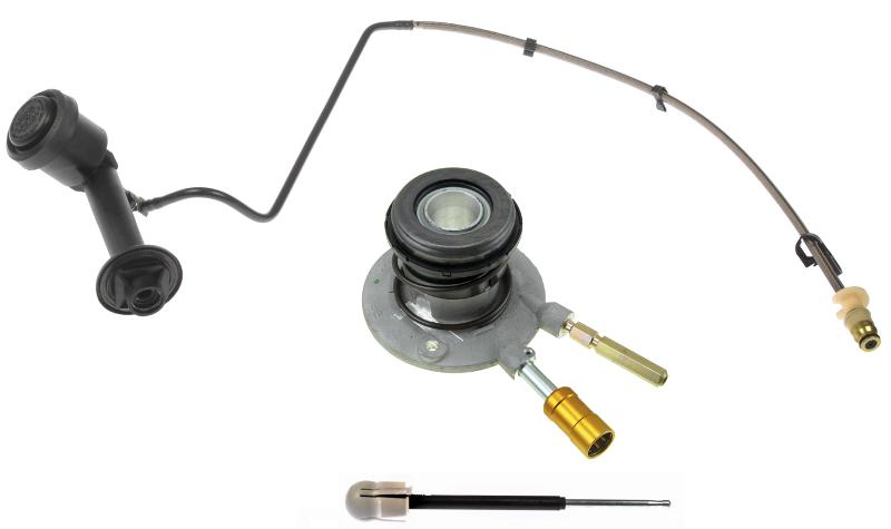 2000 Chevrolet Silverado 2500 Clutch Master and Slave Cylinder Assembly