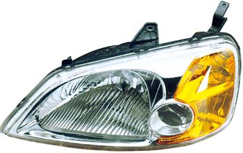2001 Honda Civic Headlight Assembly Left Dorman 1590506 image 1 of 1