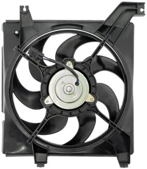 2006 Hyundai Elantra Engine Cooling Fan Assembly Dorman 620812 image 3 of 4