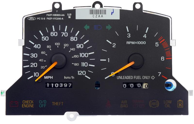 1998 Ford Mustang Instrument Cluster