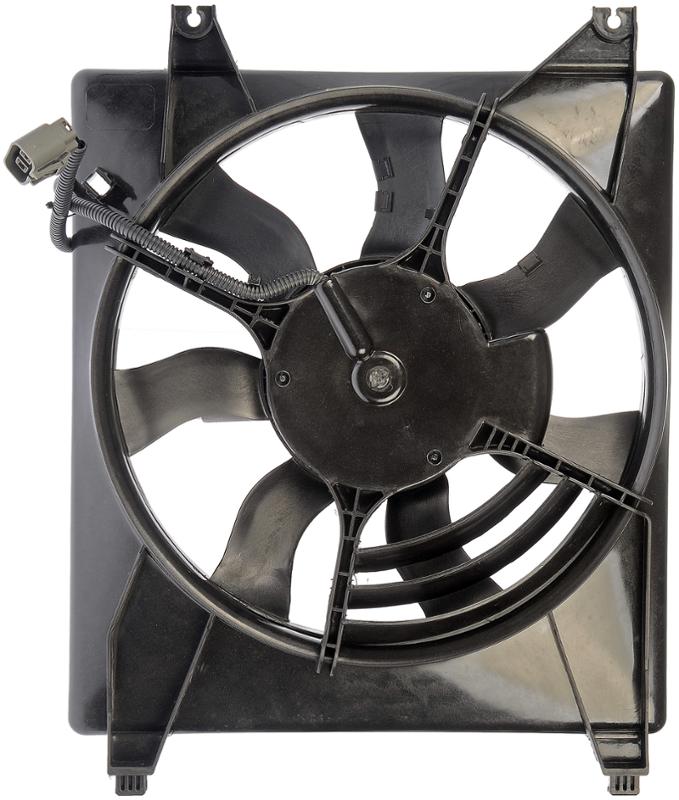 2007 Hyundai Entourage A/C Condenser Fan Assembly Dorman 620705 image 3 of 4