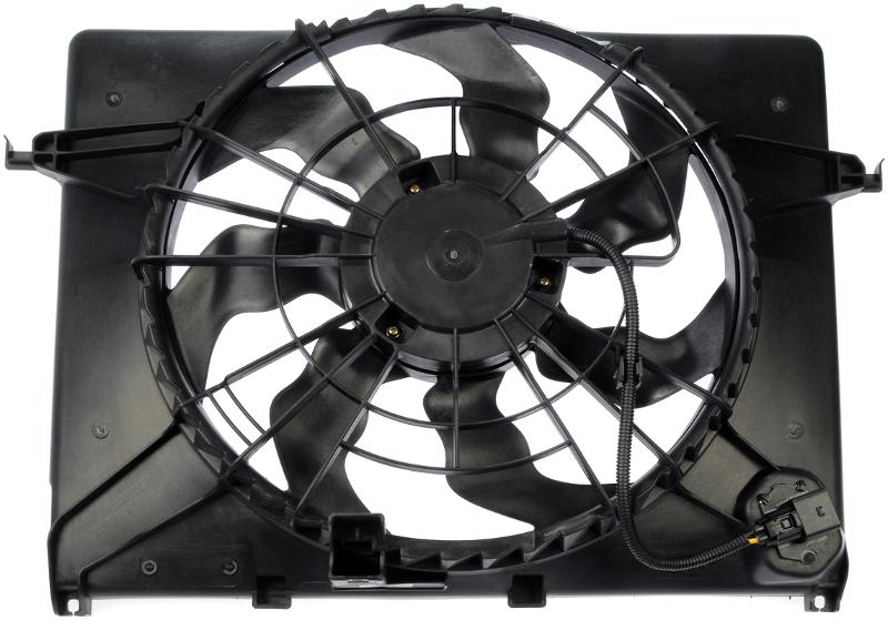 2013 Hyundai Sonata Engine Cooling Fan Assembly