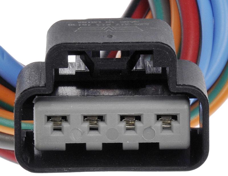 2007 Jeep Grand Cherokee HVAC Blower Motor Resistor Connector Dorman 645217 image 1 of 2