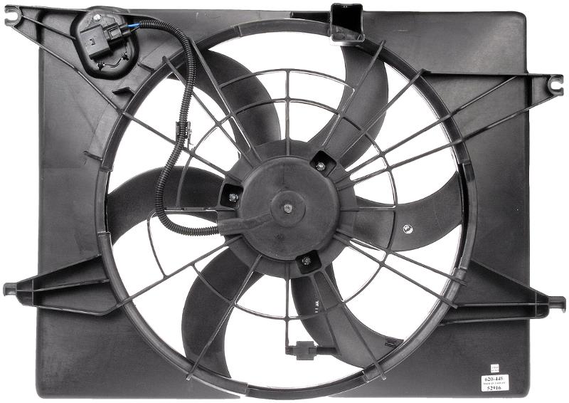 2011 Hyundai Sonata Engine Cooling Fan Assembly Dorman 620448 image 1 of 2