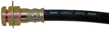 1990 Chrysler LeBaron Brake Hydraulic Hose Rear Left Outer Dorman H38604 image 1 of 3