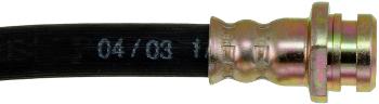1981 Mazda GLC Brake Hydraulic Hose Front Left Dorman H38127 image 2 of 3