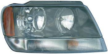 2003 Jeep Grand Cherokee Headlight Assembly Left Dorman 1592104 image 1 of 1