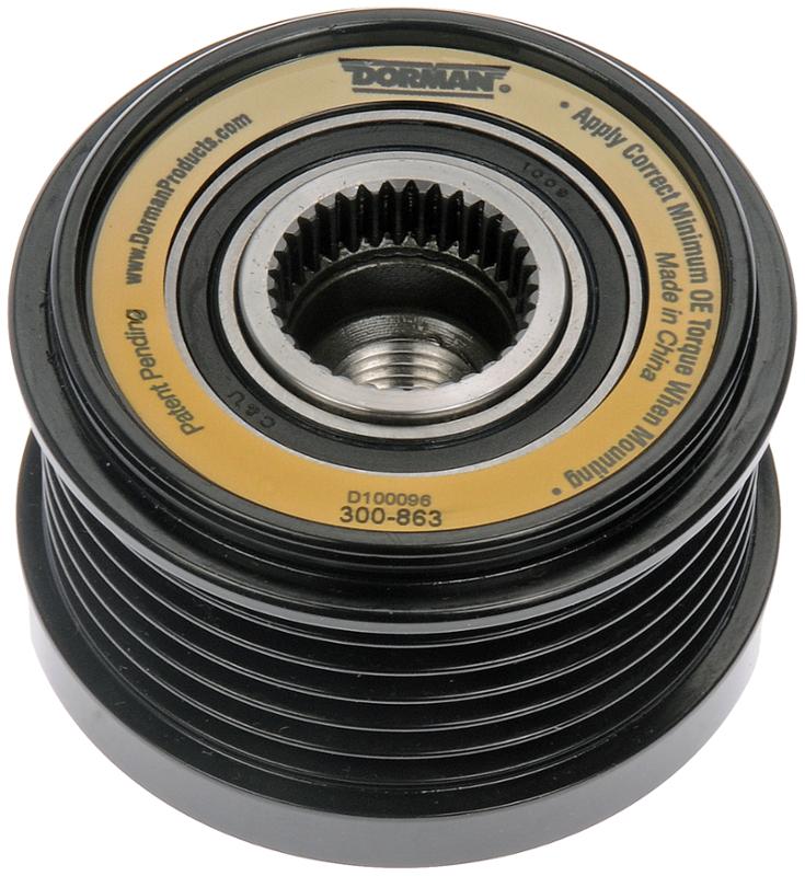2002 Volvo V40 Alternator Pulley Dorman 300863 image 1 of 2