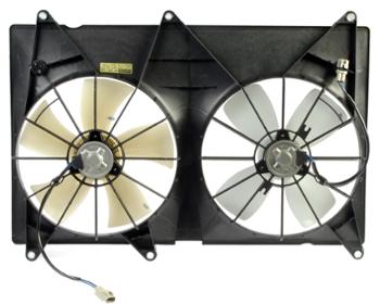 2003 Toyota Highlander Engine Cooling Fan Assembly Dorman 620552 image 3 of 4