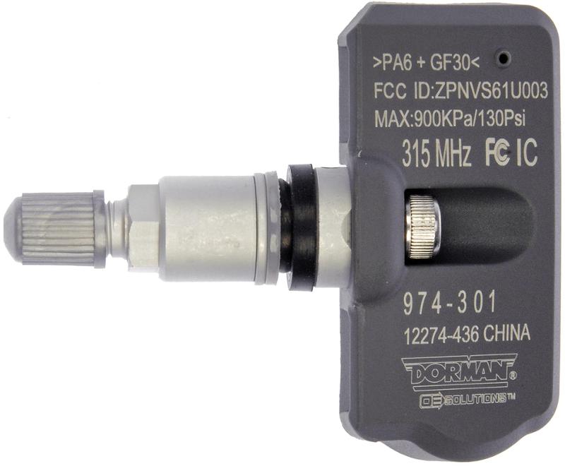 2016 Nissan NV3500 Tire Pressure Monitoring System Programmable Sensor Dorman 974301 image 1 of 3