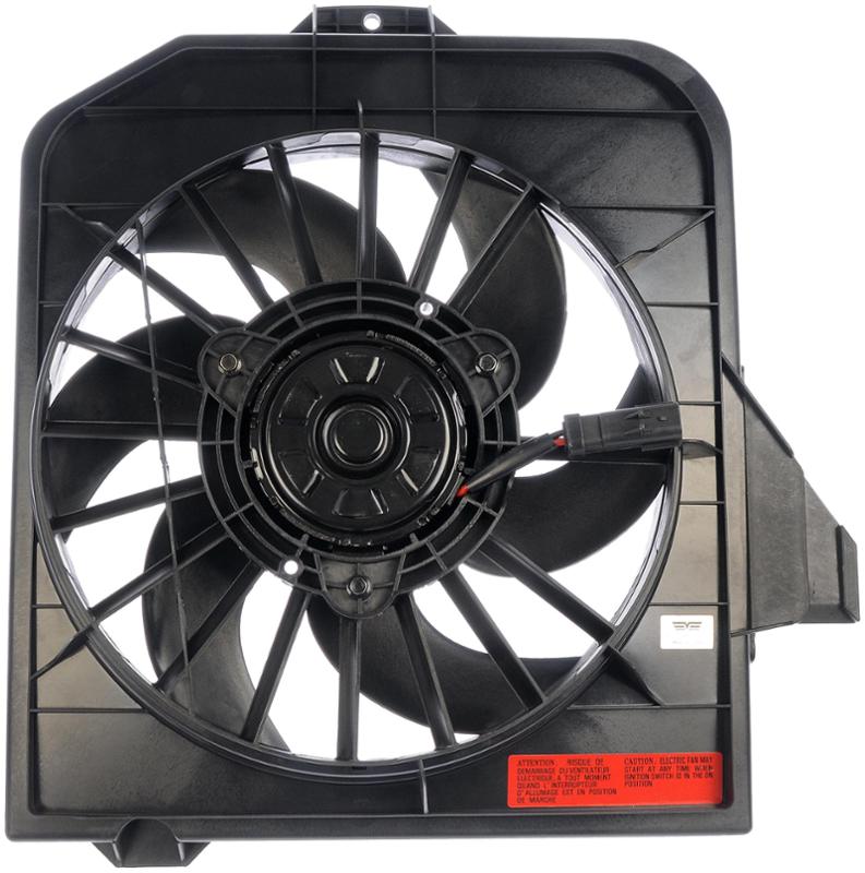 2001 Dodge Grand Caravan A/C Condenser Fan Assembly Right Dorman 620017 image 4 of 4