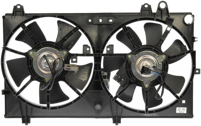 2004 Mazda RX-8 Engine Cooling Fan Assembly Dorman 621481 image 2 of 3