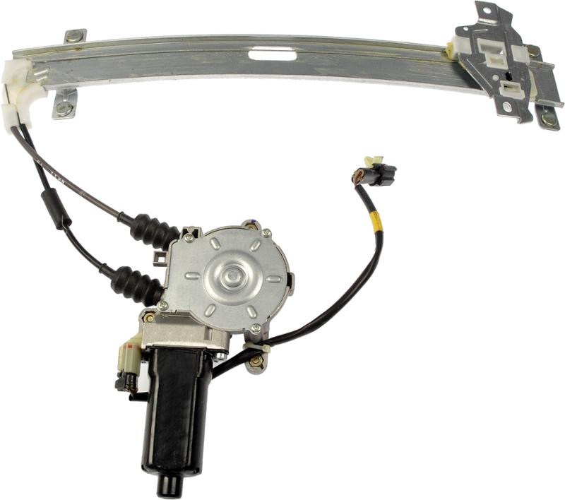 1995 Hyundai Sonata Power Window Motor and Regulator Assembly Rear Left Dorman 741286 image 2 of 3