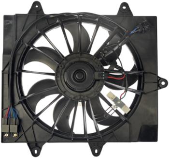 2009 Chrysler PT Cruiser Engine Cooling Fan Assembly Dorman 621027 image 4 of 4