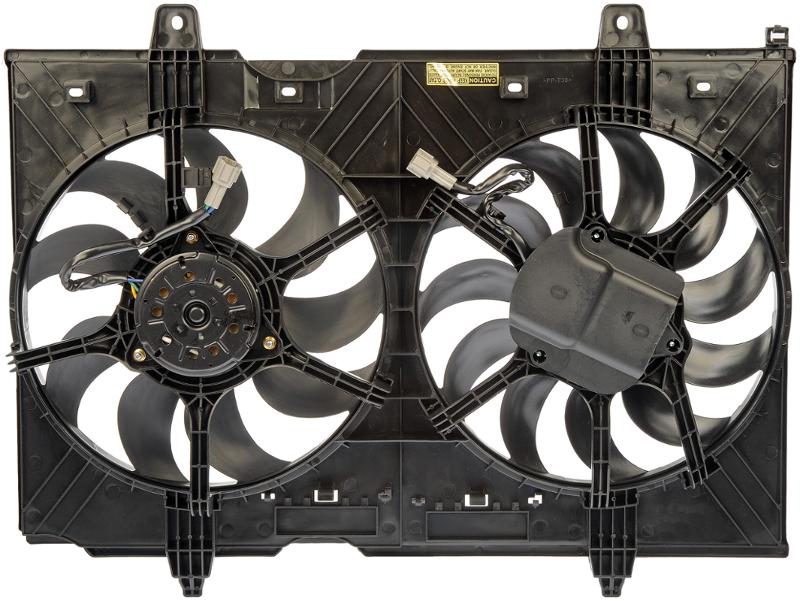 2013 Nissan Rogue Engine Cooling Fan Assembly Dorman 621161 image 2 of 2