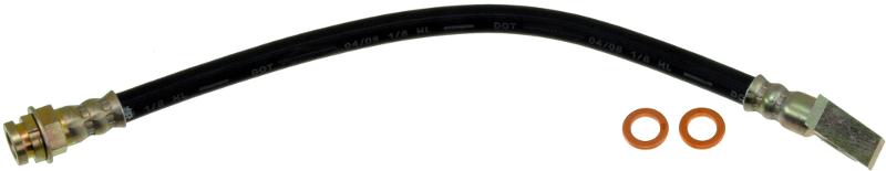 1987 Chevrolet Corvette Brake Hydraulic Hose Front Left Dorman H38173 image 1 of 3