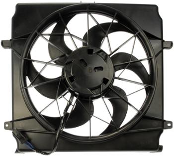 2004 Jeep Liberty Engine Cooling Fan Assembly Dorman 620475 image 3 of 4