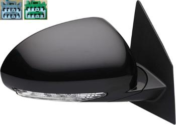 2009 Buick Enclave Door Mirror Right Dorman 9551742 image 1 of 2