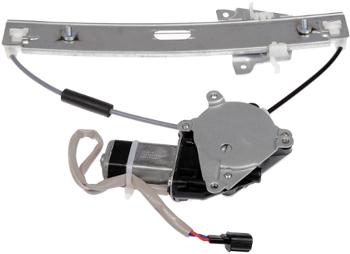 2004 Mazda Tribute Power Window Motor and Regulator Assembly Rear Right Dorman 748713 image 3 of 4