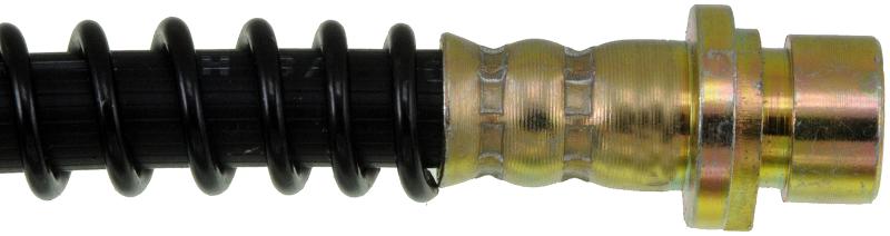 1999 Land Rover Discovery Brake Hydraulic Hose Rear Forward Of Rear Axle Dorman H620307 image 2 of 3