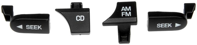 2005 Ford F-450 Super Duty Radio Knob Dorman 76823 image 1 of 3