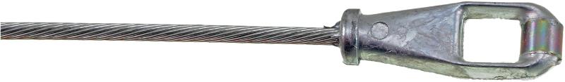1981 Isuzu Pickup Parking Brake Cable Front Lower Dorman C93353 image 2 of 3
