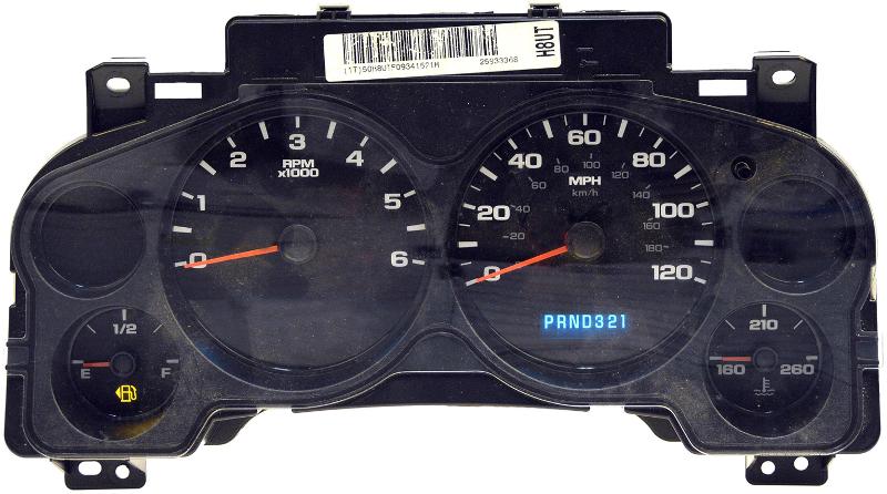 2011 Chevrolet Silverado 1500 Instrument Cluster Dorman 599335 image 1 of 1