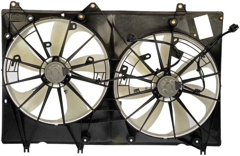 2010 Toyota Highlander Engine Cooling Fan Assembly Dorman 621174 image 1 of 2