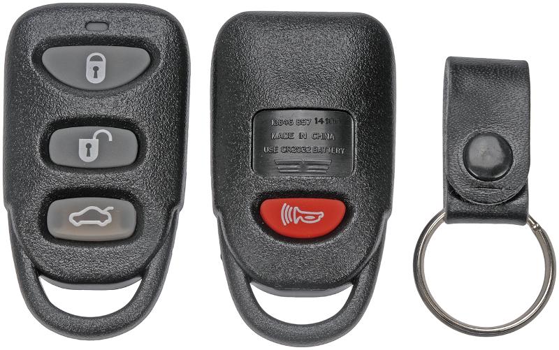 2010 Hyundai Elantra Keyless Remote Case Dorman 13646 image 1 of 3