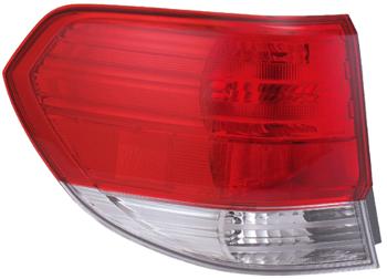 2010 Honda Odyssey Tail Light Assembly Left Dorman 1611272 image 1 of 1