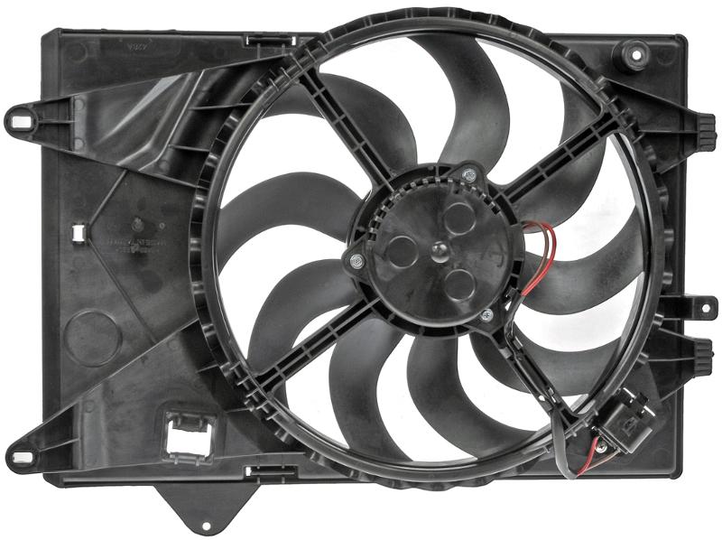2014 Chevrolet Sonic Engine Cooling Fan Assembly Dorman 621071 image 2 of 2