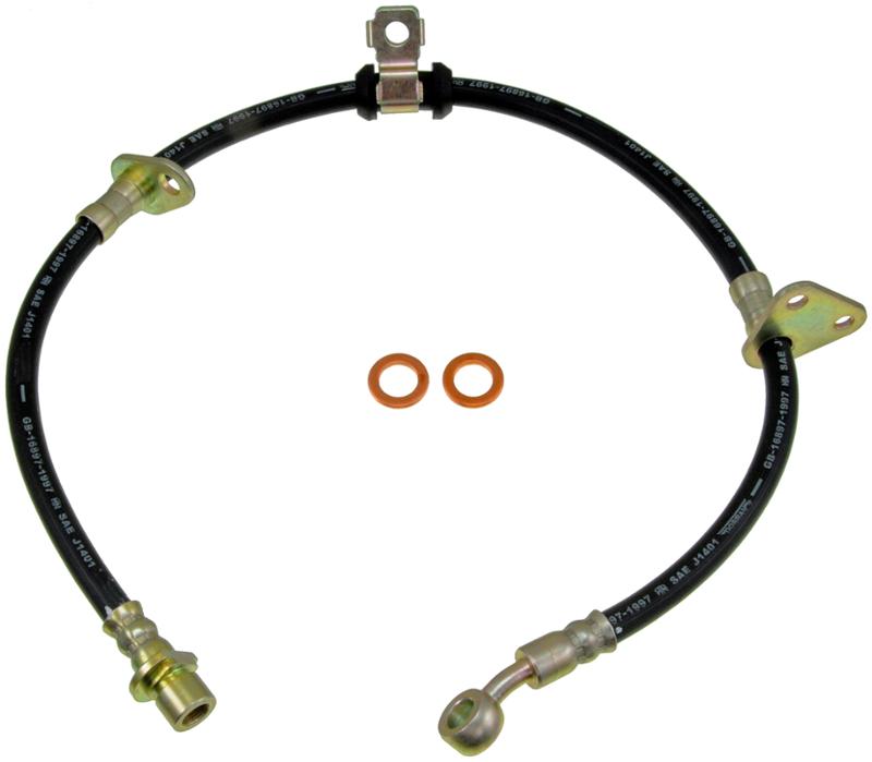 1989 Honda Prelude Brake Hydraulic Hose Front Right Dorman H38928 image 3 of 3