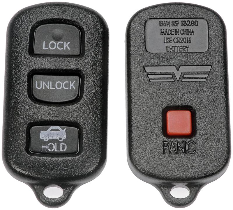 2003 Toyota Solara Keyless Remote Case Dorman 13614 image 3 of 3