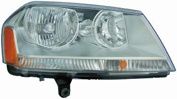 2009 Dodge Avenger Headlight Assembly Left Dorman 1592212 image 1 of 1