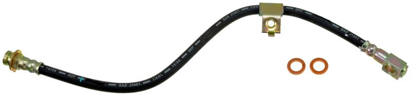 1984 Pontiac Fiero Brake Hydraulic Hose Rear Left Dorman H38345 image 2 of 3