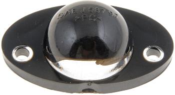 2000 Dodge Ram 3500 License Lamp Lens Dorman 68164 image 3 of 4
