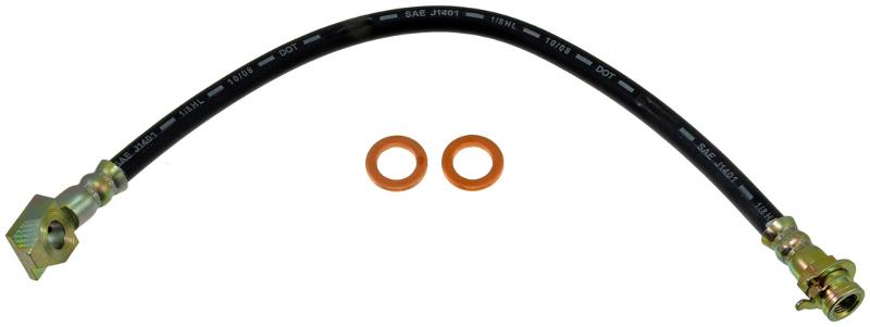 1993 Saturn SL1 Brake Hydraulic Hose Rear Left Dorman H38882 image 3 of 3