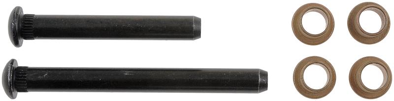 1979 Dodge CB300 Door Hinge Pin and Bushing Kit Front Dorman 38382 image 2 of 3