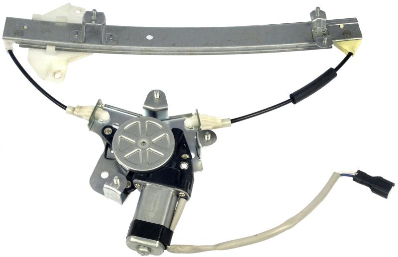 1996 Hyundai Elantra Power Window Motor and Regulator Assembly Rear Left Dorman 741616 image 3 of 3