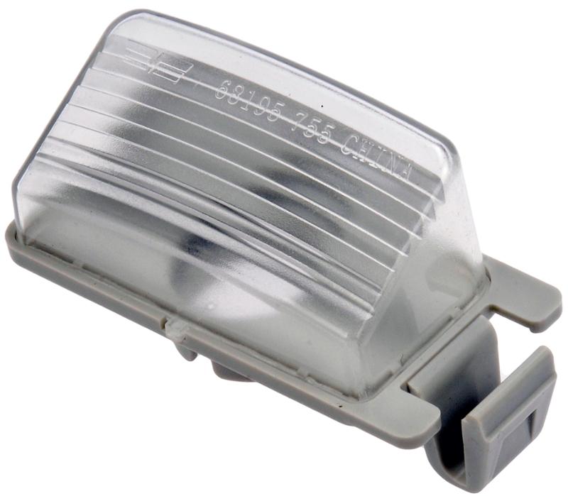 2008 Nissan 350Z License Lamp Lens Dorman 68195 image 2 of 3