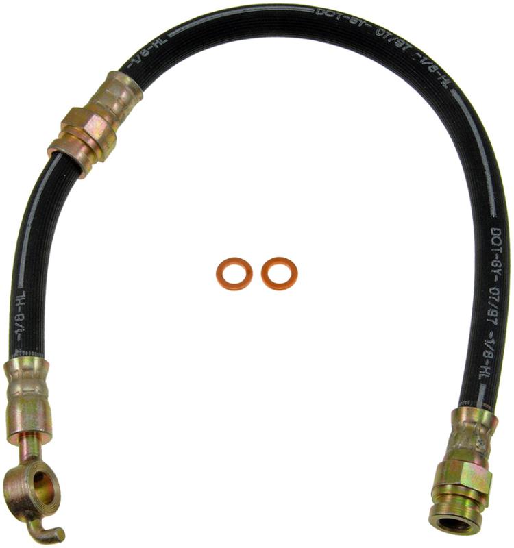 1997 Mazda Protege Brake Hydraulic Hose Rear Left Dorman H380408 image 1 of 3