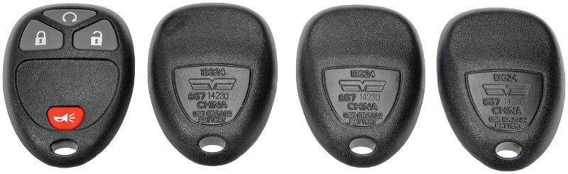 2011 Chevrolet HHR Keyless Remote Case Dorman 13687 image 2 of 3