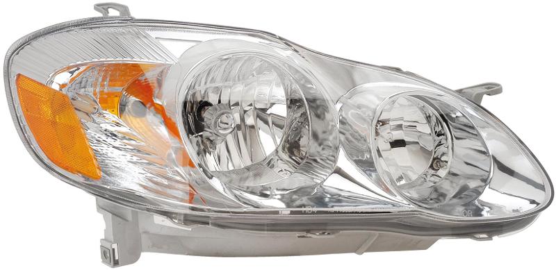 2004 Toyota Corolla Headlight Assembly Left Dorman 1590852 image 1 of 1