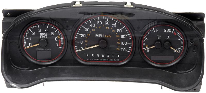 2001 Pontiac Montana Instrument Cluster